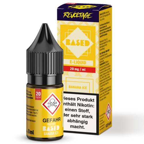 Produktbild Revoltage BASED Banana Ice NicSalt Liquid 2