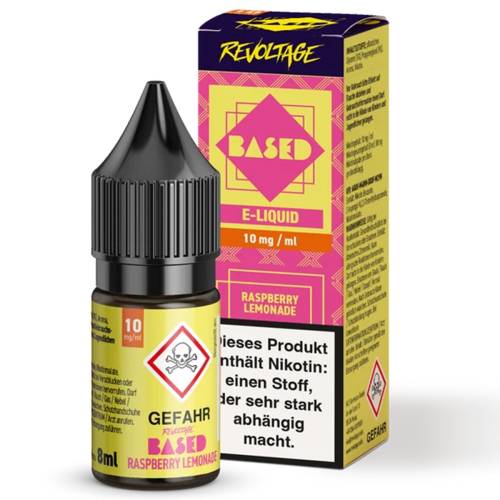 Produktbild Revoltage BASED Raspberry Lemonade NicSalt Liquid 2