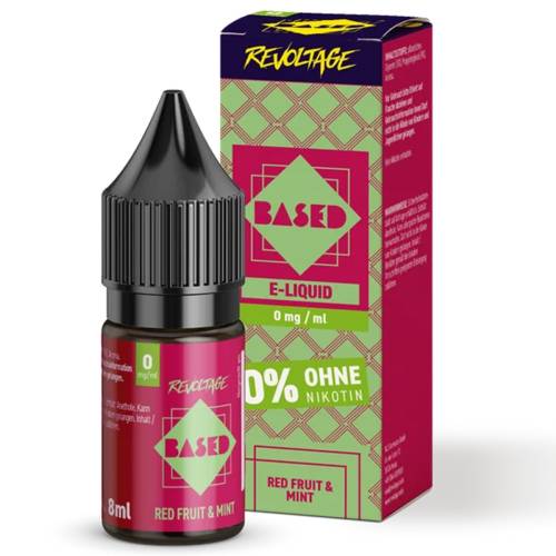 Produktbild Revoltage BASED Red Fruit & Mint NicSalt Liquid 1