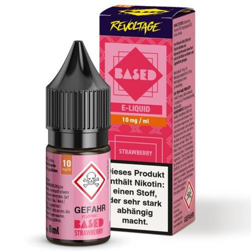 Produktbild Revoltage BASED Strawberry NicSalt Liquid 2