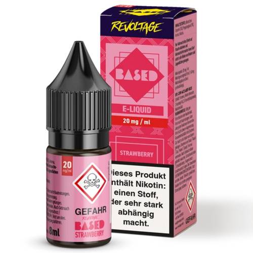 Produktbild Revoltage BASED Strawberry NicSalt Liquid 1