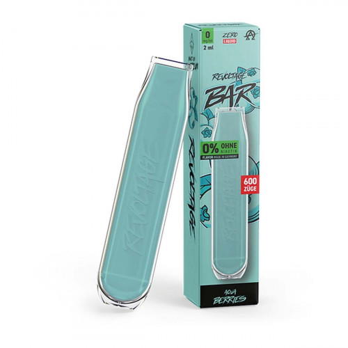 Produktbild Revoltage Bar E-Zigarette 600 Züge 450mAh Aqua Berries 1