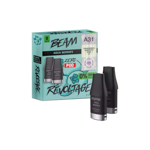Produktbild Revoltage Beam 2ml Prefilled Pods 2er Pack Aqua Berries 2