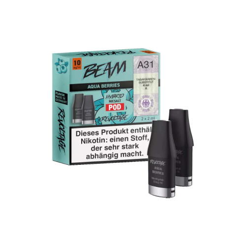 Produktbild Revoltage Beam 2ml Prefilled Pods 2er Pack Aqua Berries 1