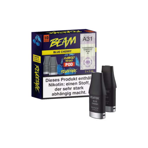 Produktbild Revoltage Beam 2ml Prefilled Pods 2er Pack Blue Cherry 1
