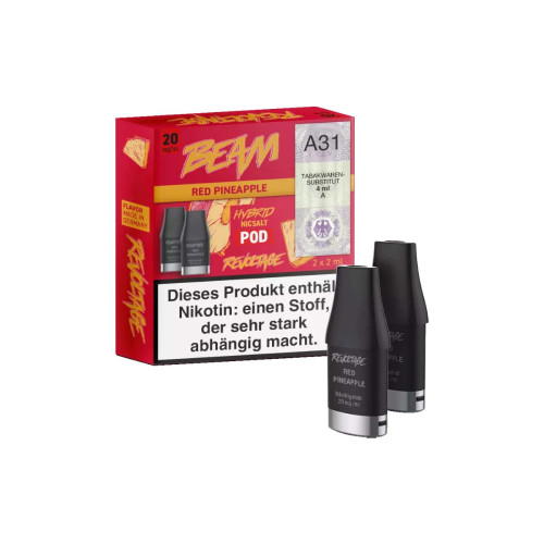 Produktbild Revoltage Beam 2ml Prefilled Pods 2er Pack Red Pineapple 2
