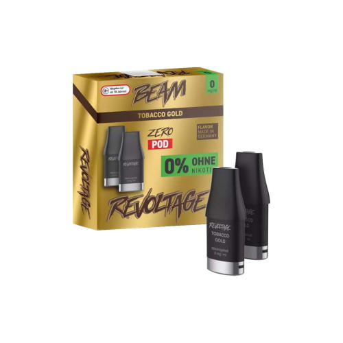 Produktbild Revoltage Beam 2ml Prefilled Pods 2er Pack Tobacco Gold 2