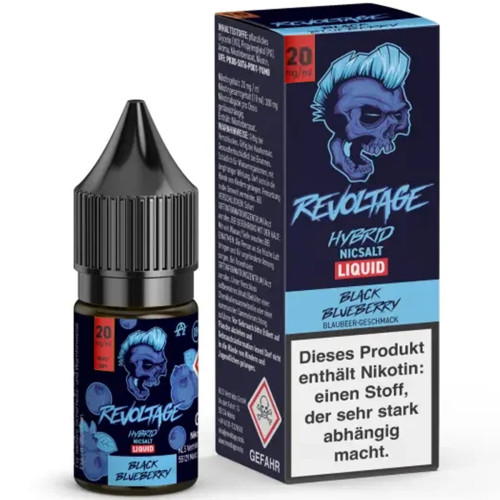 Produktbild Revoltage Black Blueberry Hybrid NicSalt Liquid 1