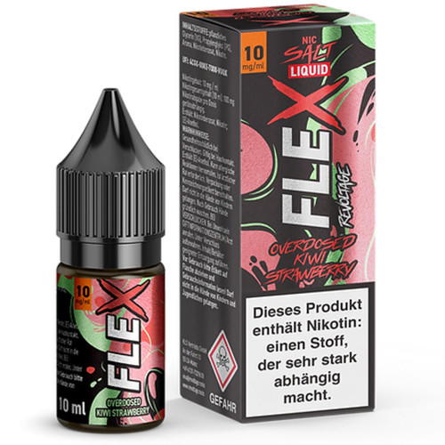 Produktbild Revoltage Flex Overdosed Kiwi Strawberry NicSalt Liquid 2
