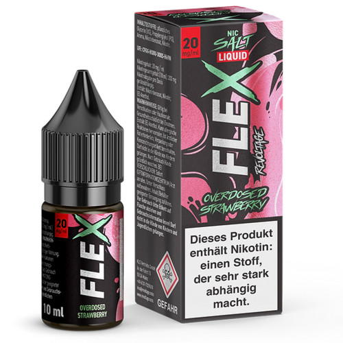 Produktbild Revoltage Flex Overdosed Strawberry NicSalt Liquid 1