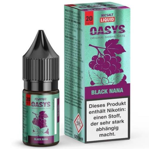 Produktbild Revoltage OASYS Black Nana NicSalt Liquid 2