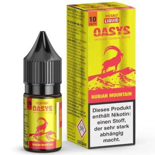 Produktbild Revoltage OASYS Nubian Mountain NicSalt Liquid 1