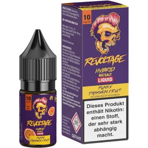 Produktbild Revoltage Punky Passion Fruit NicSalt Liquid 1