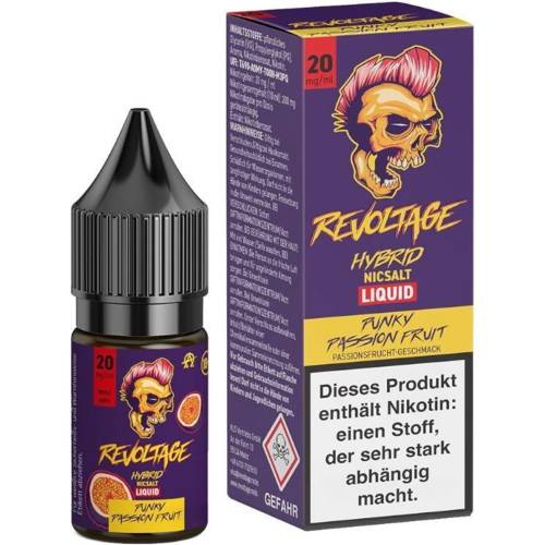 Produktbild Revoltage Punky Passion Fruit NicSalt Liquid 2