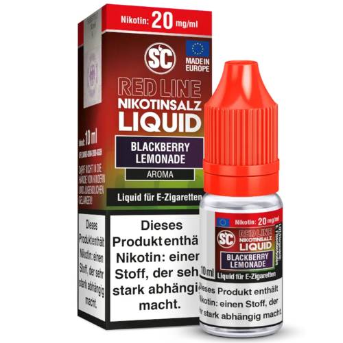 Produktbild SC Red Line Blackberry Lemonade NicSalt Liquid 3