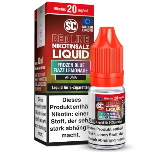 Produktbild SC Red Line Frozen Blue Razz Lemonade NicSalt Liquid 2