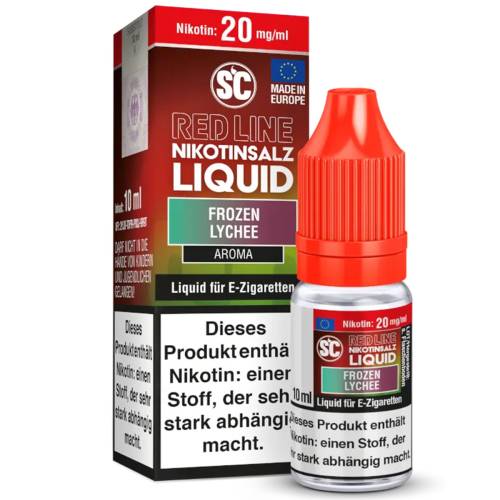 Produktbild SC Red Line Frozen Lychee NicSalt Liquid 3