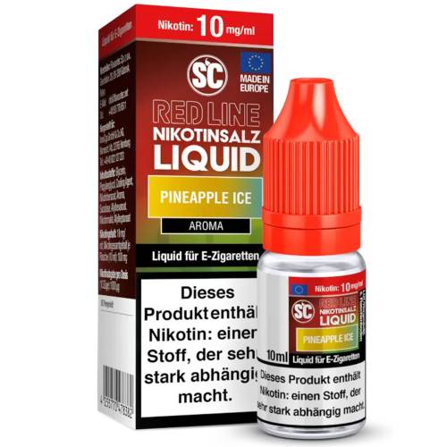 Produktbild SC Red Line Pineapple Ice NicSalt Liquid 3