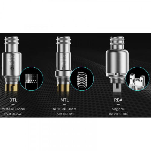 Smoant Pasito Coil Serie 3er Pack/1er Pack RBA Base