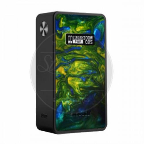 Snowwolf 200W-R 235W TC Box Mod Akkuträger Black-Blossom