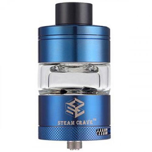 SteamCrave Glaz 31mm RTA 7ml Verdampfer Tank Blau