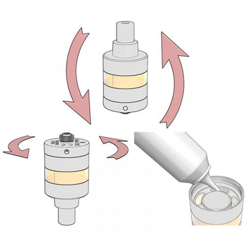 SvoёMesto Kayfun [lite] 3,5ml RTA Verdampfer Tank 22mm