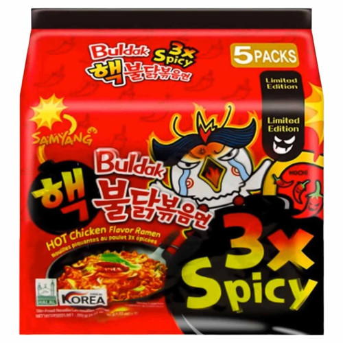 Samyang Buldak 3x Spicy Bag