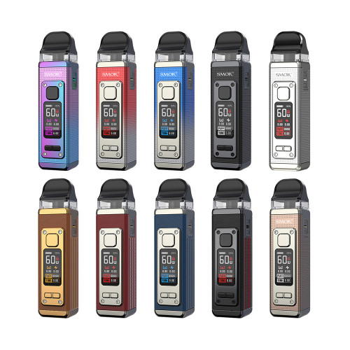 Smok RPM 4 1650mAh 60Watt 5ml Pod System Kit Leder-Braun