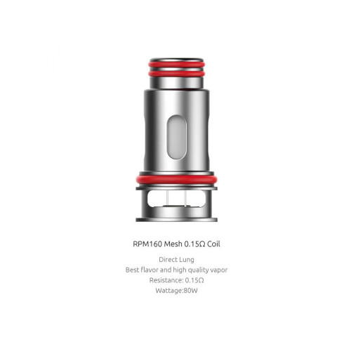 Smok RPM160 0,15Ohm Coil Serie 3er Pack Verdampferköpfe