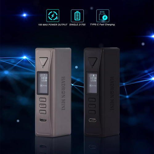 Steam Crave Hadron Mini DNA100C 100W Box Mod Akkuträger Schwarz