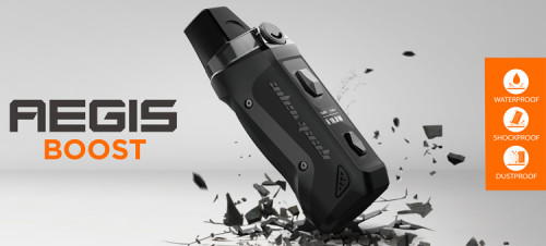 GeekVape Aegis Boost 3,7ml 1500mAh Pod System Kit Schwarz