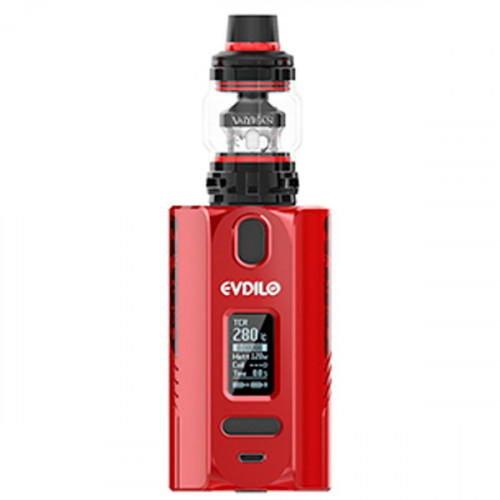 Uwell Evdilo 6ml 200W TC Kit & Valyrian 2 Tank Schwarz