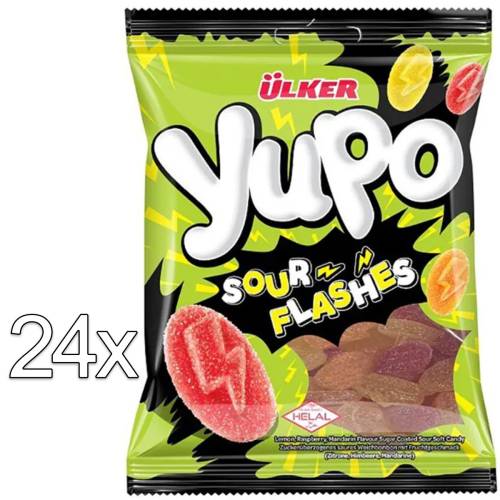 Produktbild Ülker Yupo Sour Flashes Fruchtgummis 1