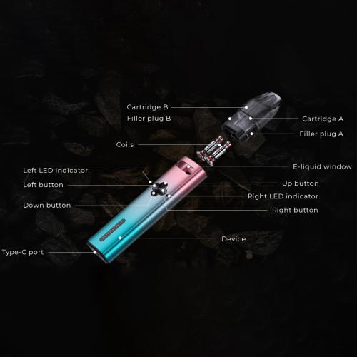 Uwell Caliburn Explorer Pod System Kit 4ml 1000mAh