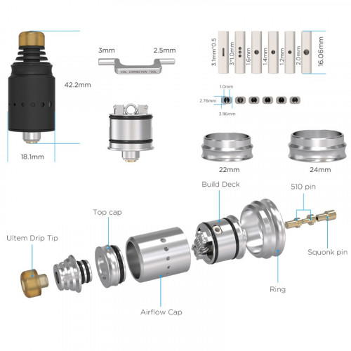 VandyVape Berserker MTL RDA Verdampfer Tank