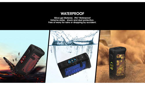 VandyVape Jackaroo 3,5/5ml 100W TC Waterproof Kit Blue Python