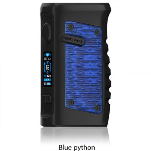 VandyVape Jackaroo 100W TC Waterproof Box Mod Blue Python