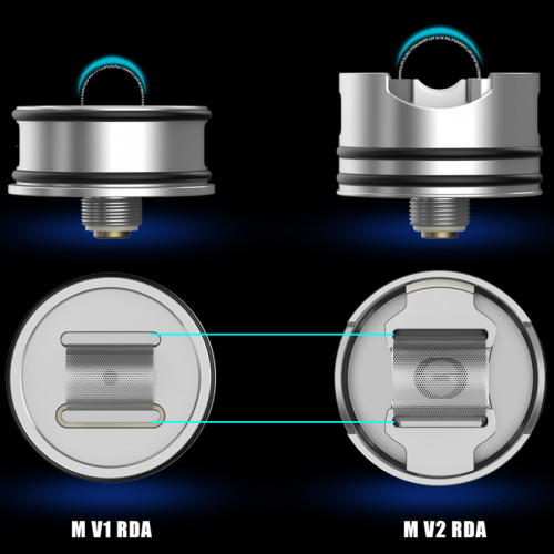 VandyVape M V2 2ml 25mm RDA Verdampfer Tank