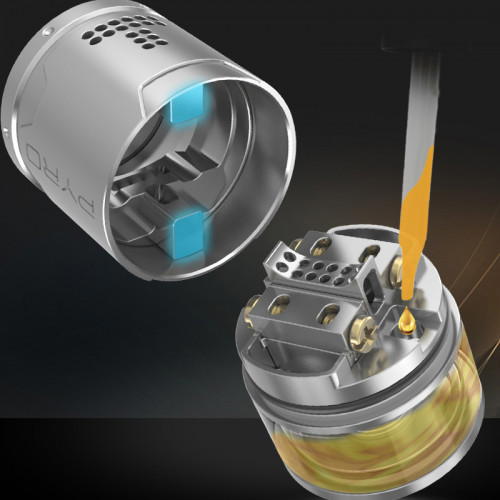 VandyVape Pyro v3 24mm RDTA Verdampfer Tank Gold