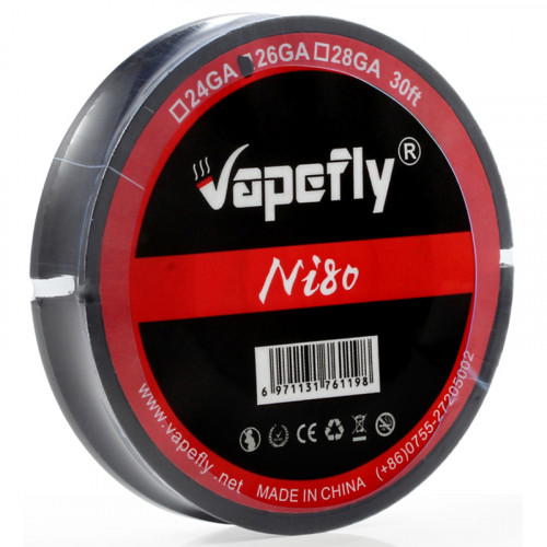 Ni80 Draht 10m Wickeldraht by Vapefly 24GA / 0,51mm - 5.10 Ohm/m