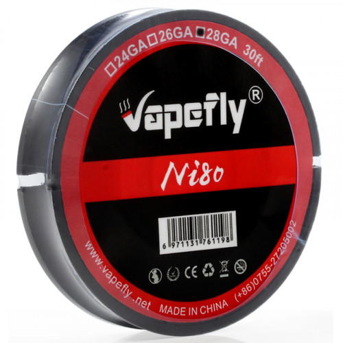 Ni80 Draht 10m Wickeldraht by Vapefly 24GA / 0,51mm - 5.10 Ohm/m