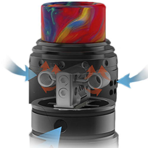 Brunhilde RTA Verdampfer by Vapefly & German 103 Rainbow