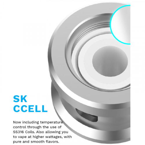 Vaporesso SKRR QF / SK Coil Serie 3er Pack Verdampferköpfe SK CCELL Coil