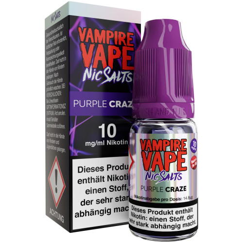 Vampire Vape Purple Craze NicSalt Liquid