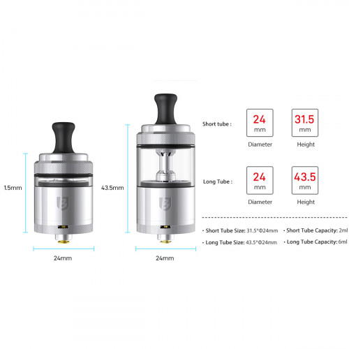 VandyVape B3 MTL 6ml 24mm RTA Verdampfer