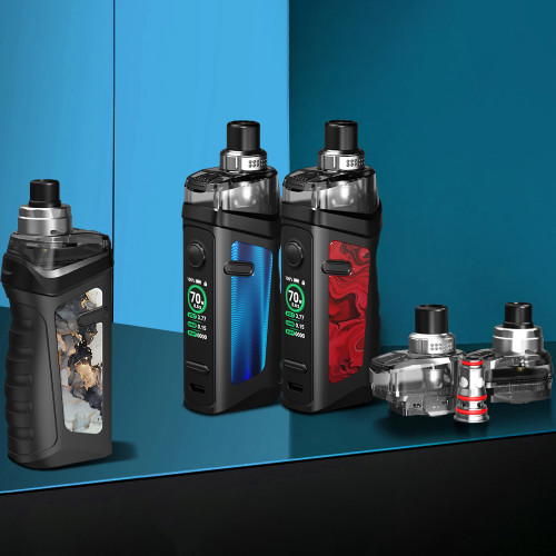 VandyVape Jackaroo 70W 2000mAh 4,5ml Pod System Kit Obsidian Schwarz