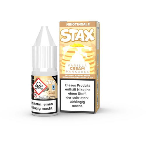 Vanilla Cream Pancakes NicSalt Liquid by STAX 10ml / 10mg