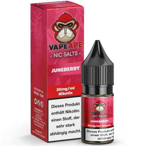 VapeApe Juneberry NicSalt Liquid