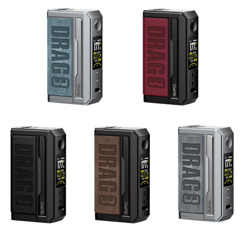 VooPoo Drag 3 177W Box Mod Akkuträger Grau