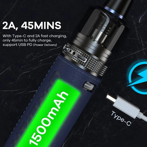 Vozol G-Roar 40W 1500mAh 4ml Pod System Kit Grau